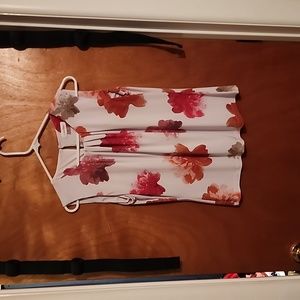 Calvin Klein floral top